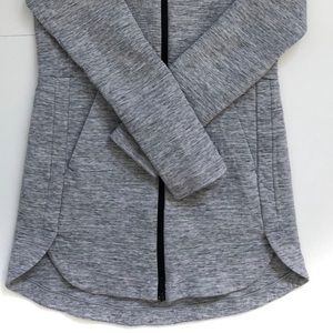 Lulu Lemon Grey Zipper Jacket Hoodie Size 4